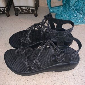 New Chacos size 8 - 8.5 black with light gray